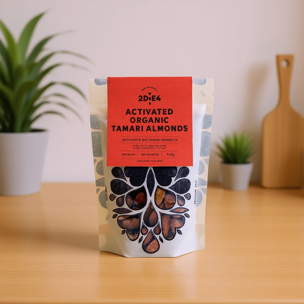 Activated Organic Tamari Almonds 100g