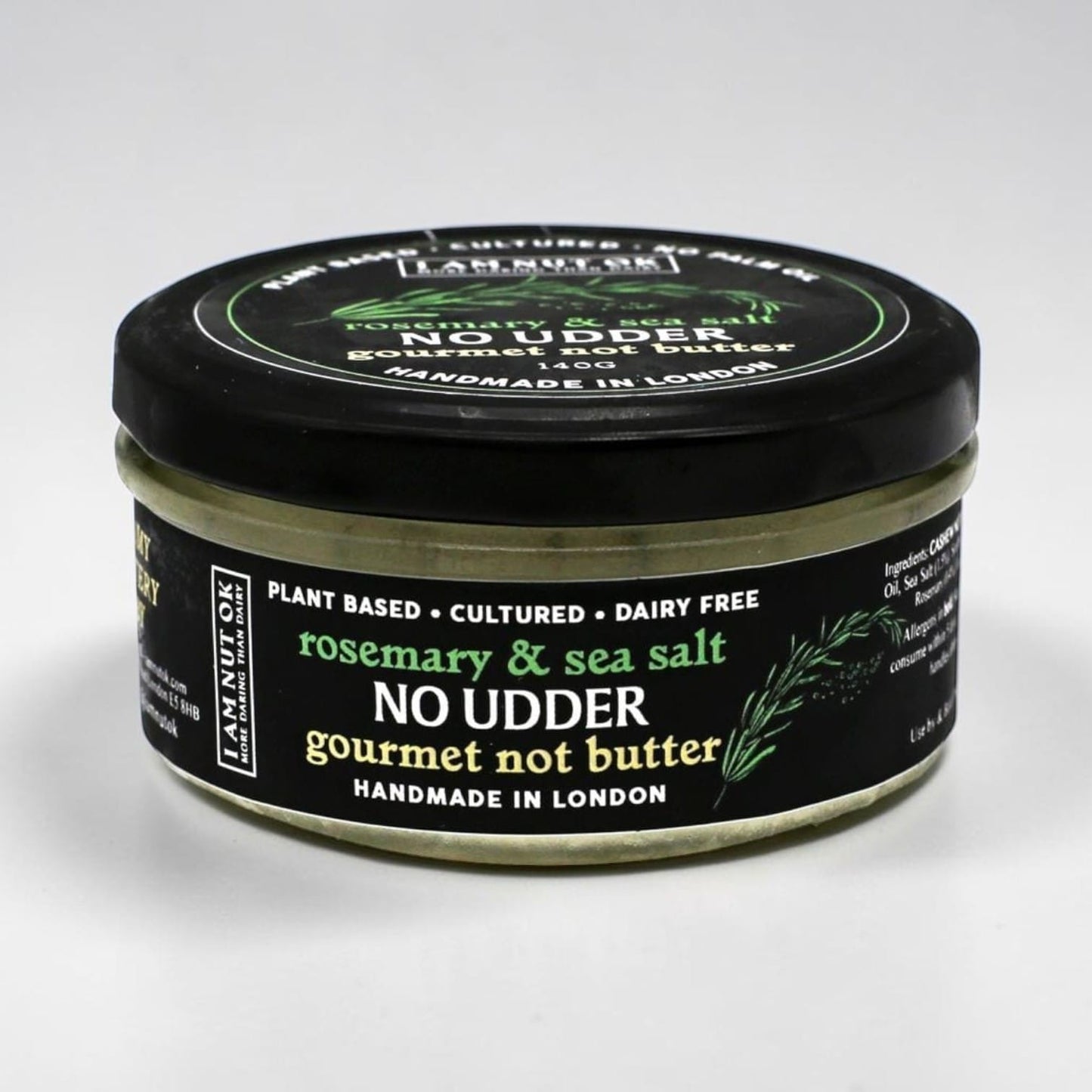 Rosemary & Sea Salt Butter 140g by I AM NUT OK