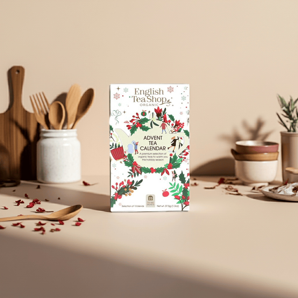White Christmas Tea Advent Calendar (25 Bags) by English Tea Shop