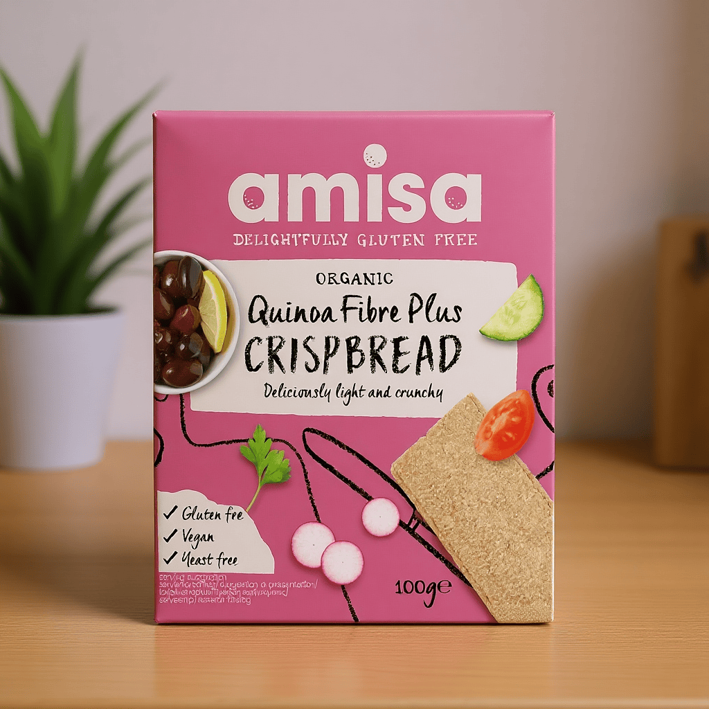 Organic Fibre Plus Crispbread 100g