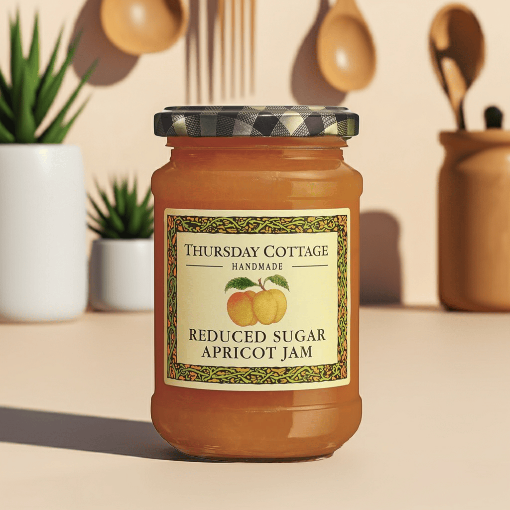 Reduced Sugar Apricot Jam 315g by Thursday Cottage