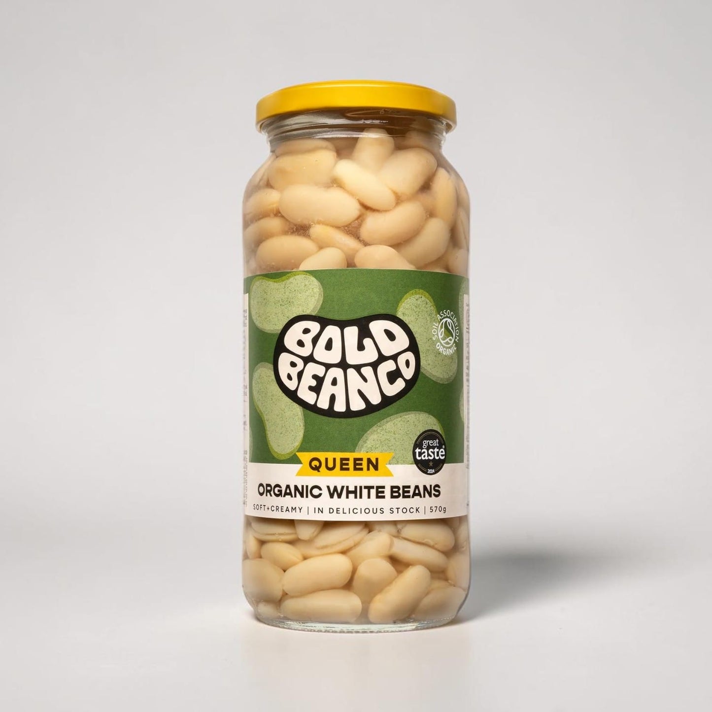Organic White Beans 570g by Bold Bean Co