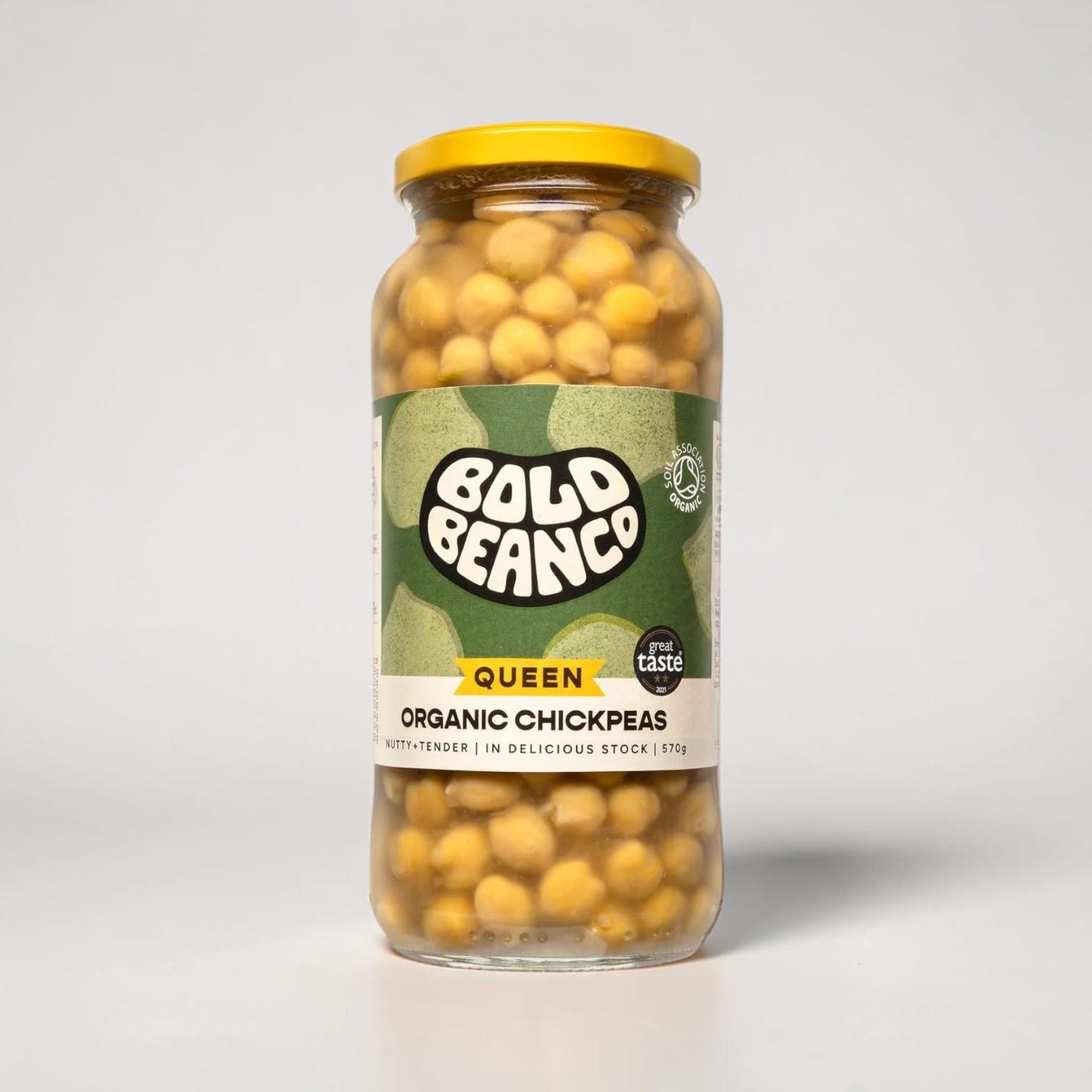 Organic Chickpeas 570g by Bold Bean Co