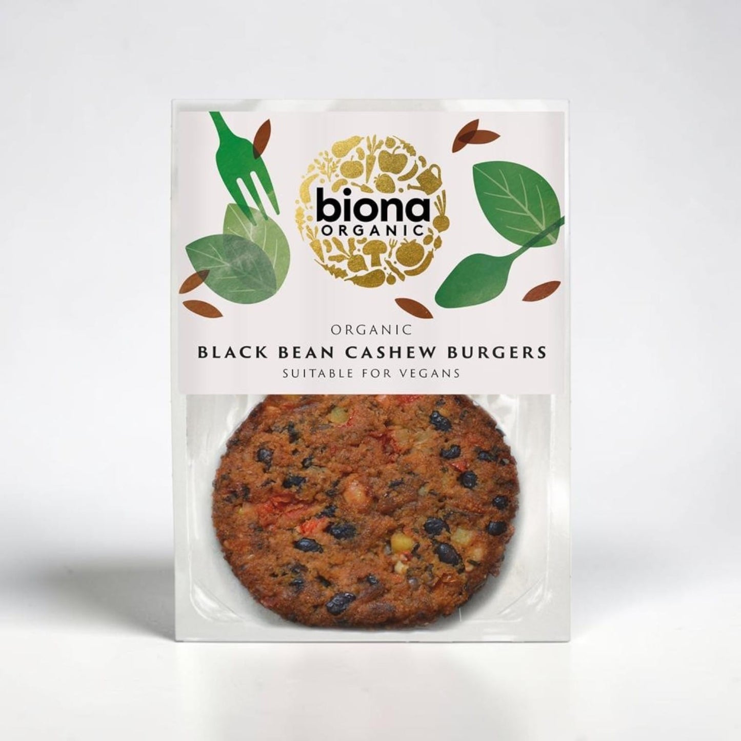 Organic Black Bean Cashew Burgers
