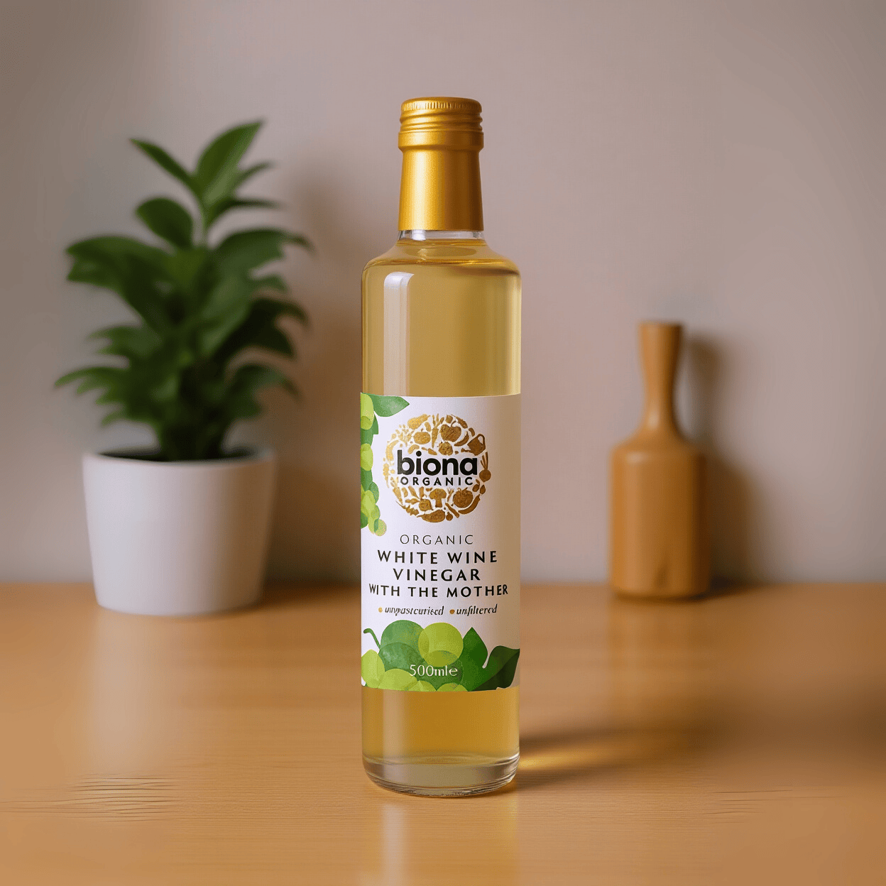 Organic White Wine Vinegar 500g