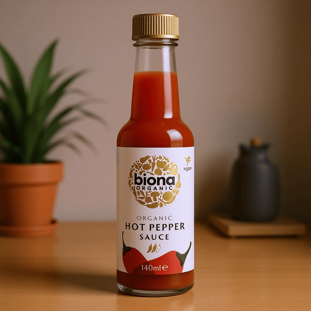 Organic Hot Pepper Sauce 140g