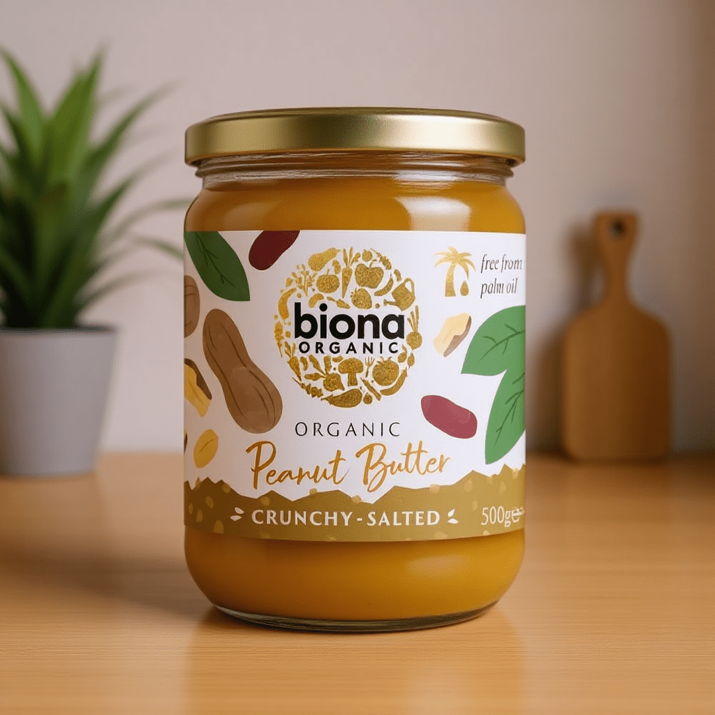 Peanut Butter Organic Crunchy with Sea Salt 500g