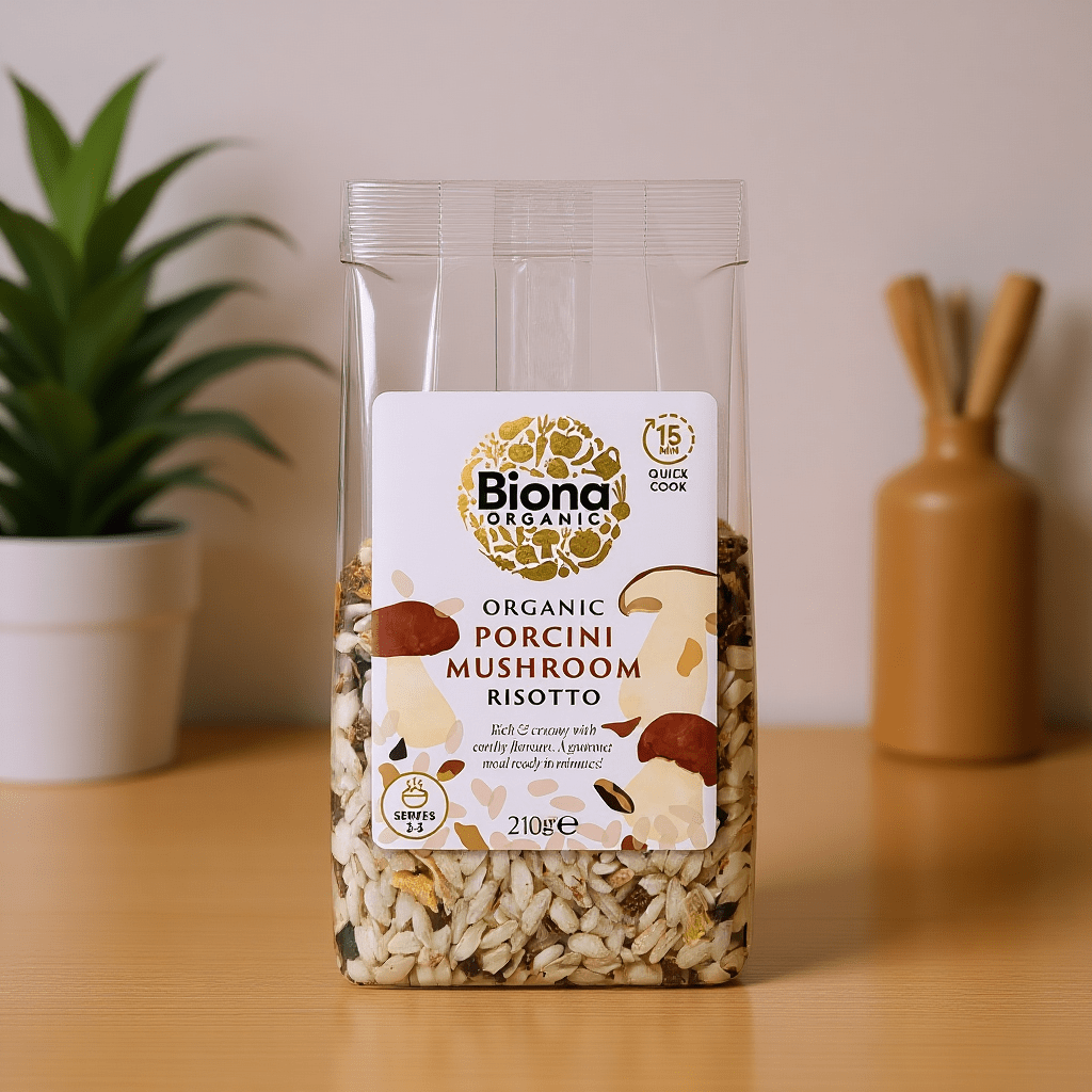 Organic Porcini Mushroom Risotto 210g