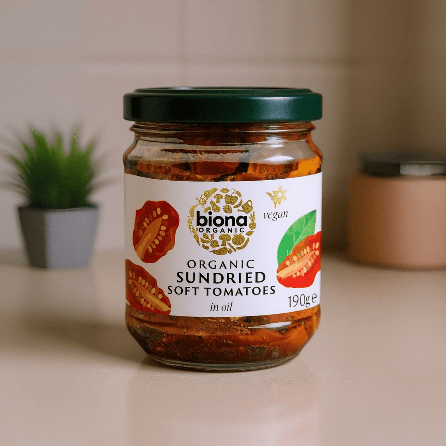 Organic Sundried Soft Tomatoes in Oil 190g