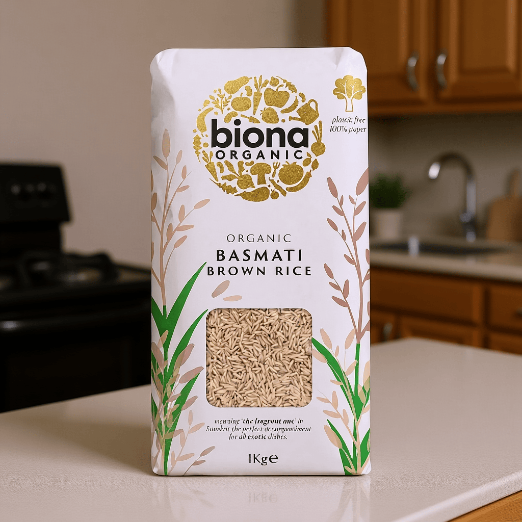 Organic Basmati Brown Rice 1kg
