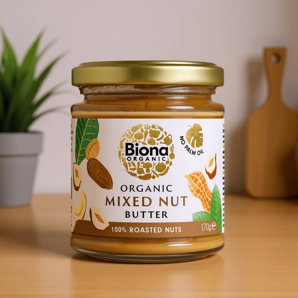 Organic Mixed Nut Butter 170g