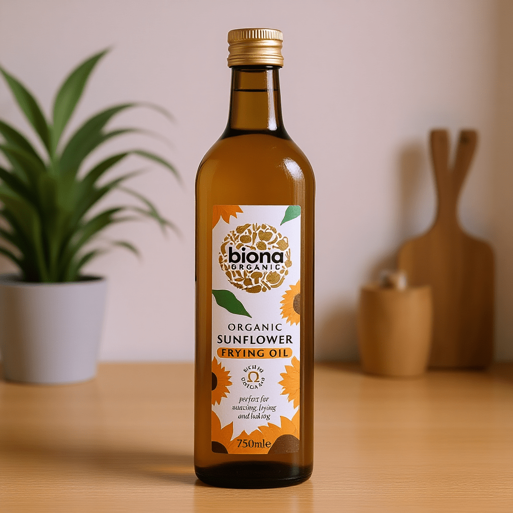 Organic Sunflower Frying Oil 750g