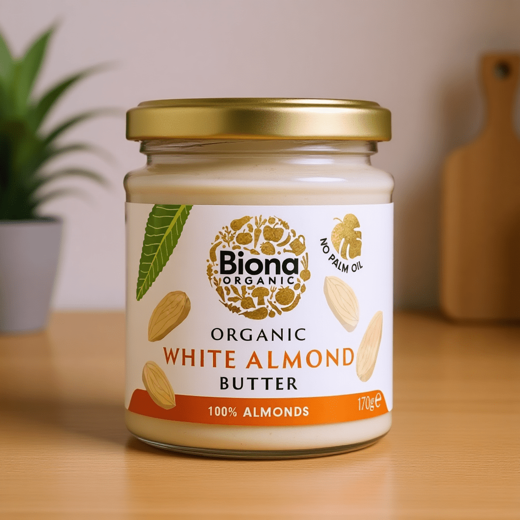 Organic White Almond Butter 170g