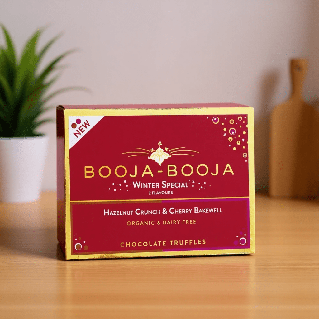 Winter Special Hazelnut Crunch & Cherry Bakewell 92g