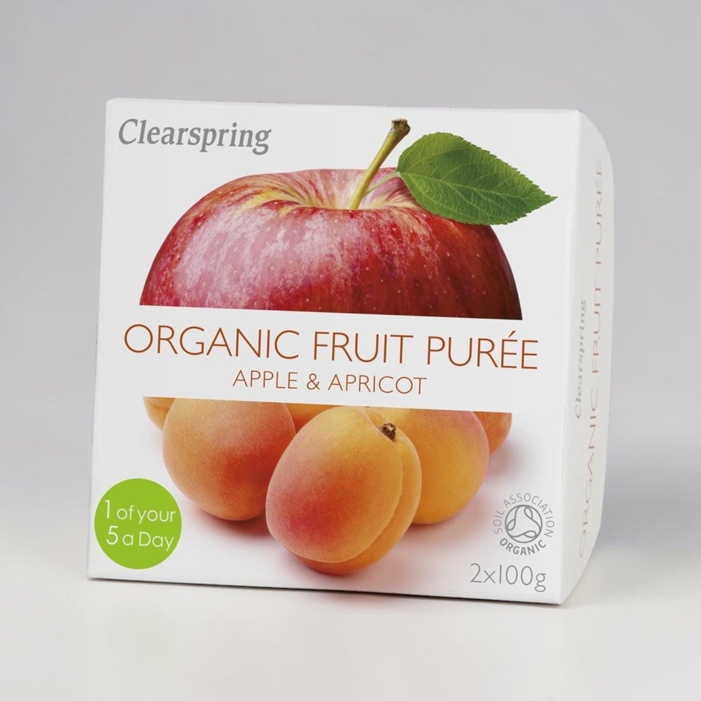 Organic Fruit Puree Apple & Apricot by Clearspring