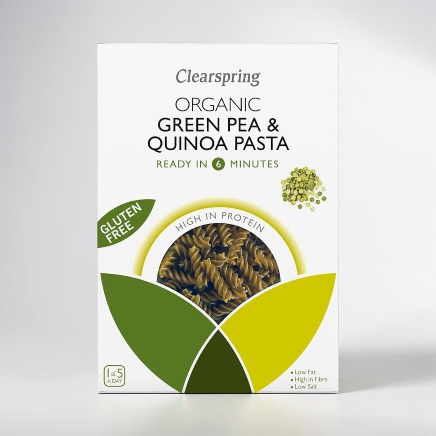 Organic Green Pea & Quinoa Pasta 250g by Clearspring