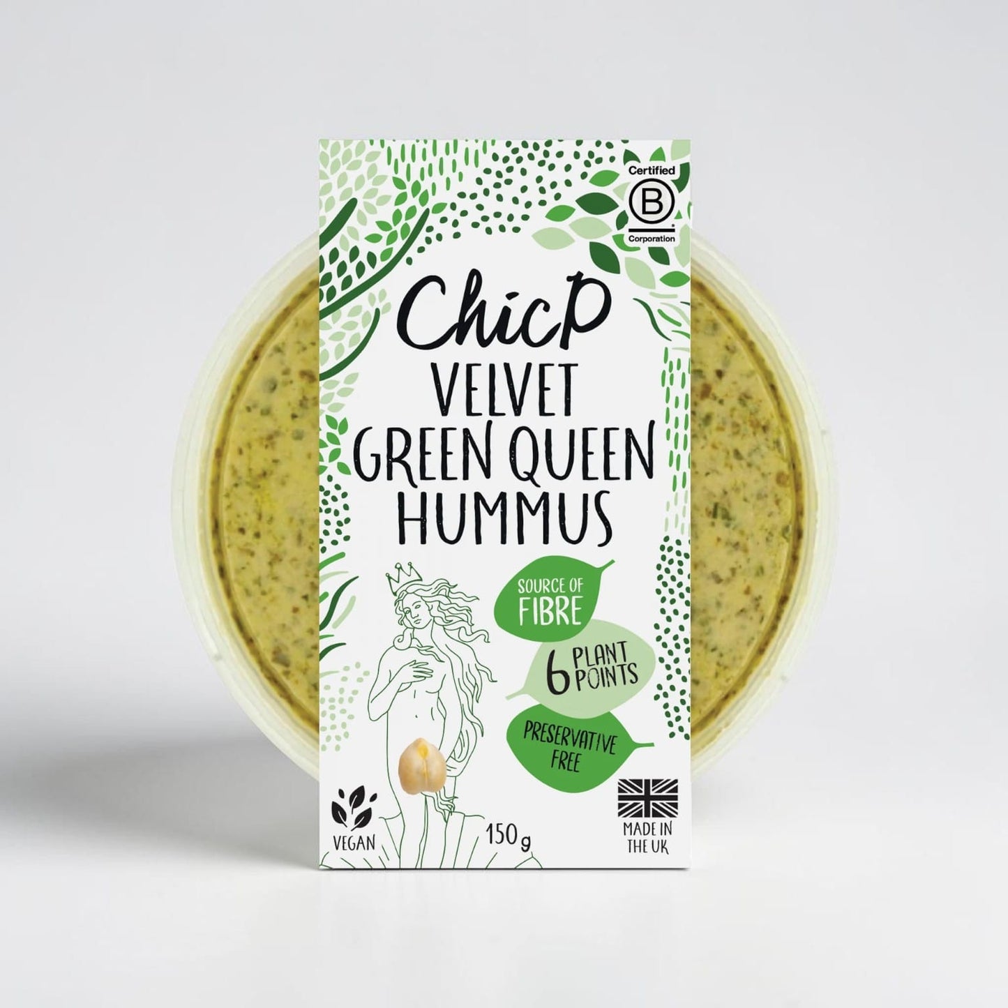 Velvet Green Queen Hummus
