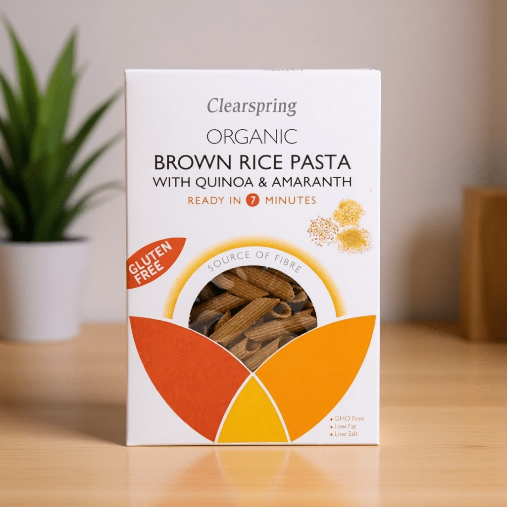 Organic Brown Rice Pasta with Quinoa & Amaranth 250g