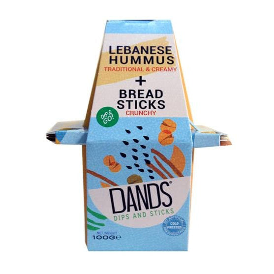 Fresh Lebanese Hummus & Breadsticks