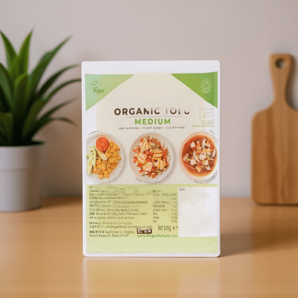 Organic Medium Firm Tofu 300g