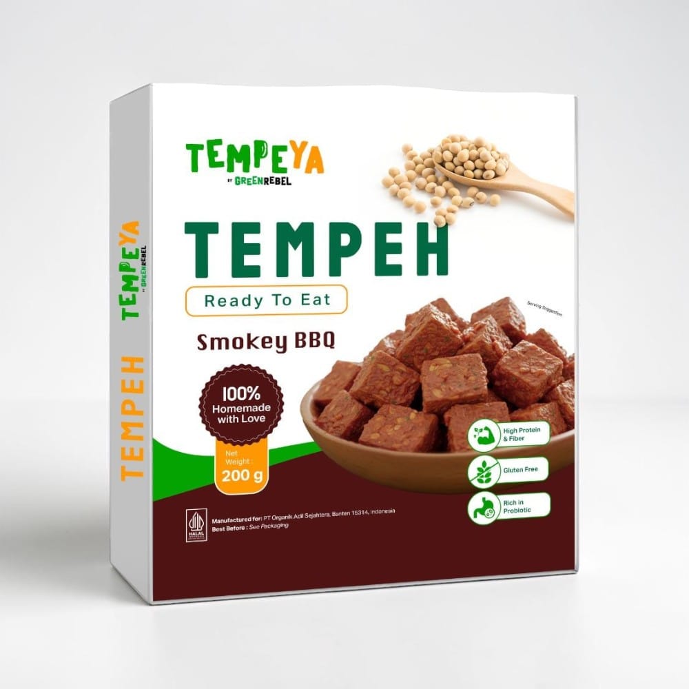 Smokey BBQ Tempeh Ready to Eat
