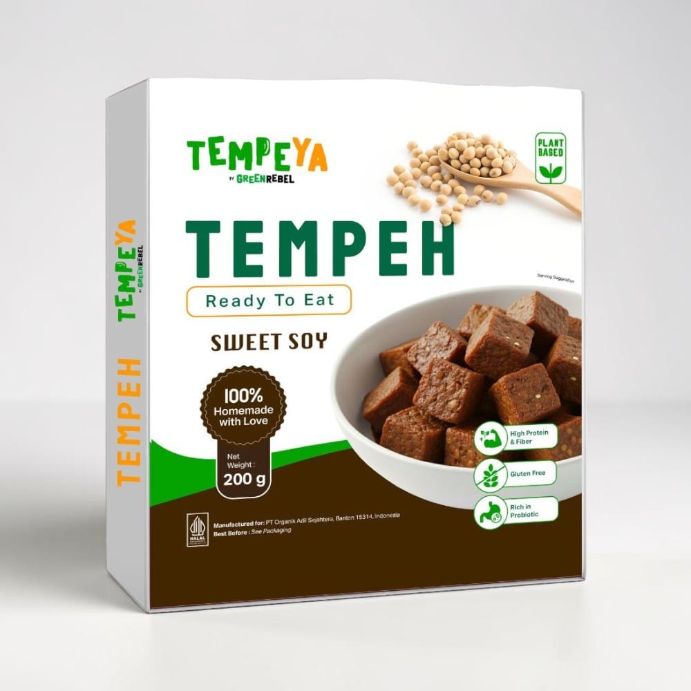Sweet Soy Tempeh Ready to Eat
