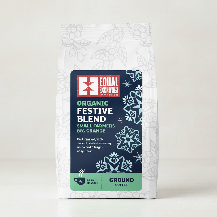Organic Festive Blend Ground Coffee 200g