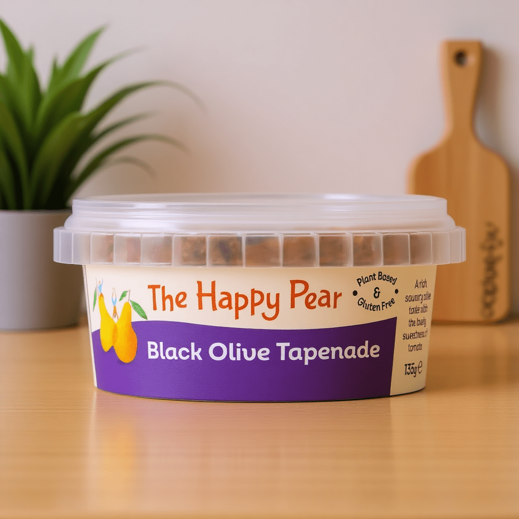 Black Olive Tapenade 135g by The Happy Pear