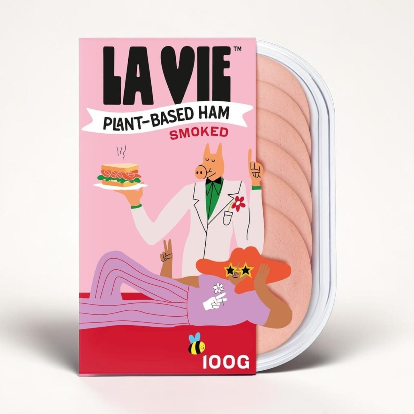 Smoked Ham 100g by La Vie