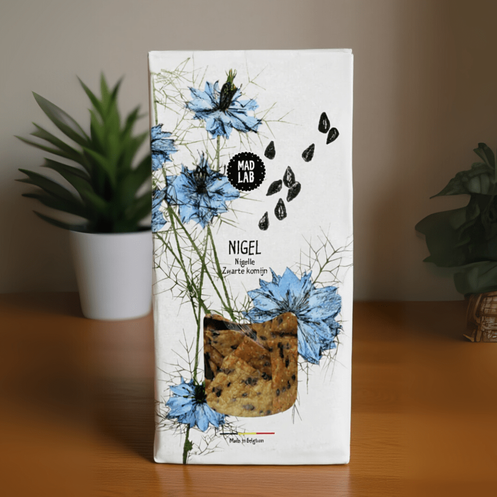 Organic Black Cumin Seeds Crackers 110g