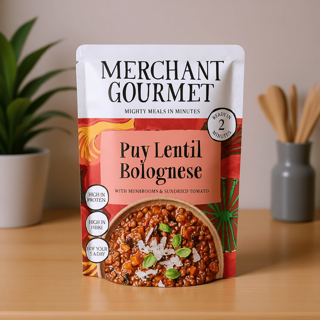 Puy Lentil & Mixed Mushroom Bolognese 280g