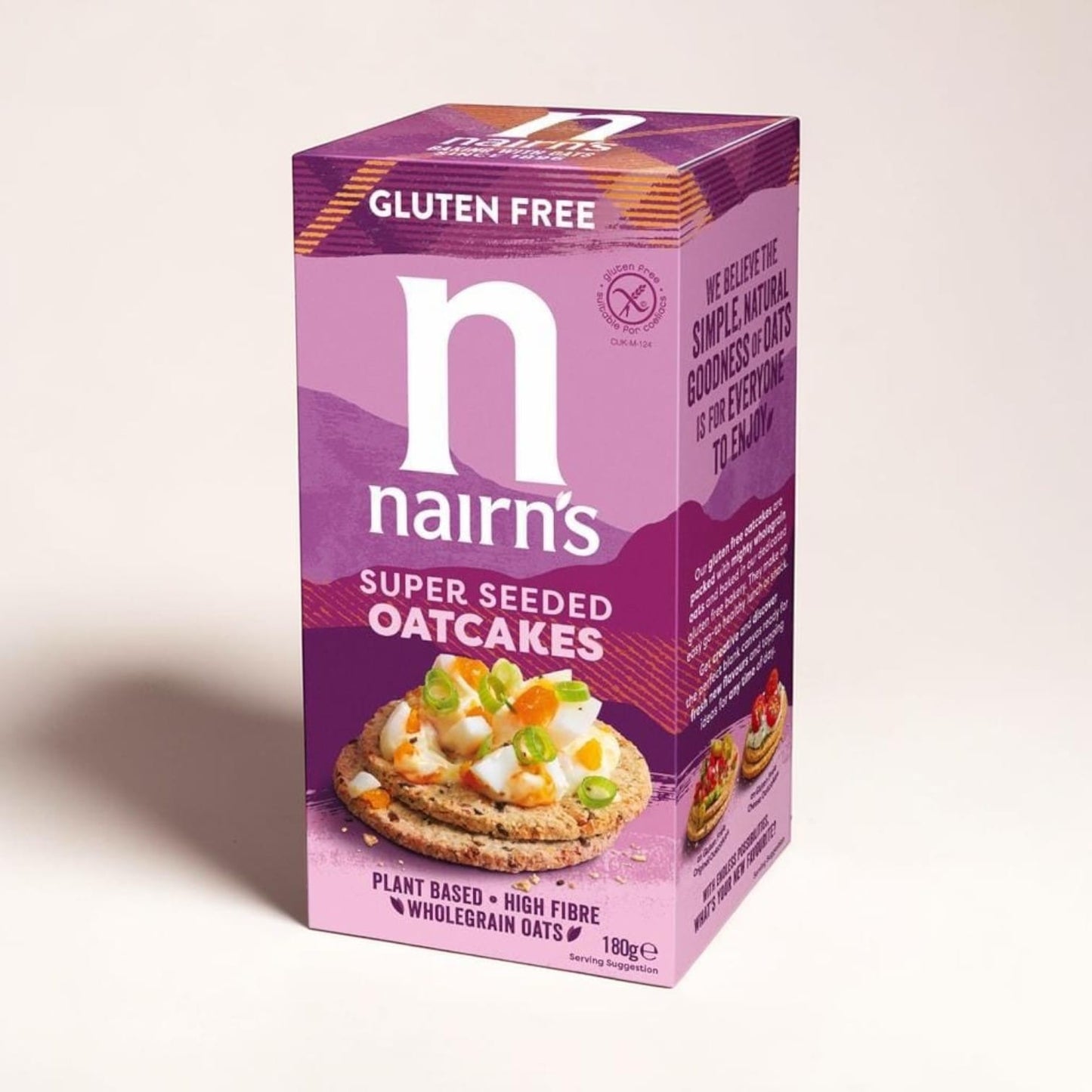 Super Seeded Oatcake 180g by Nairns