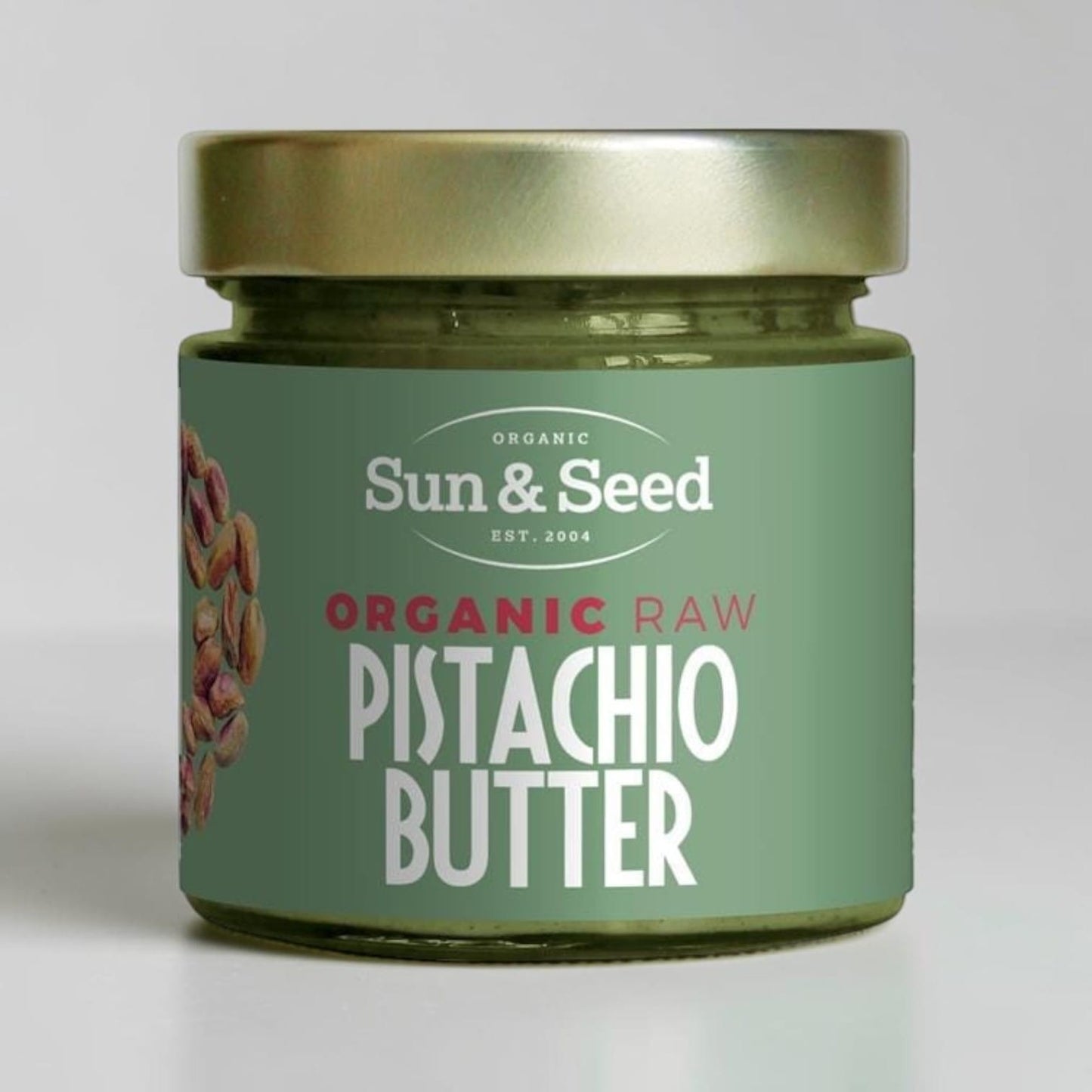 Organic Raw Pistachio butter 200g by Sun and Seed