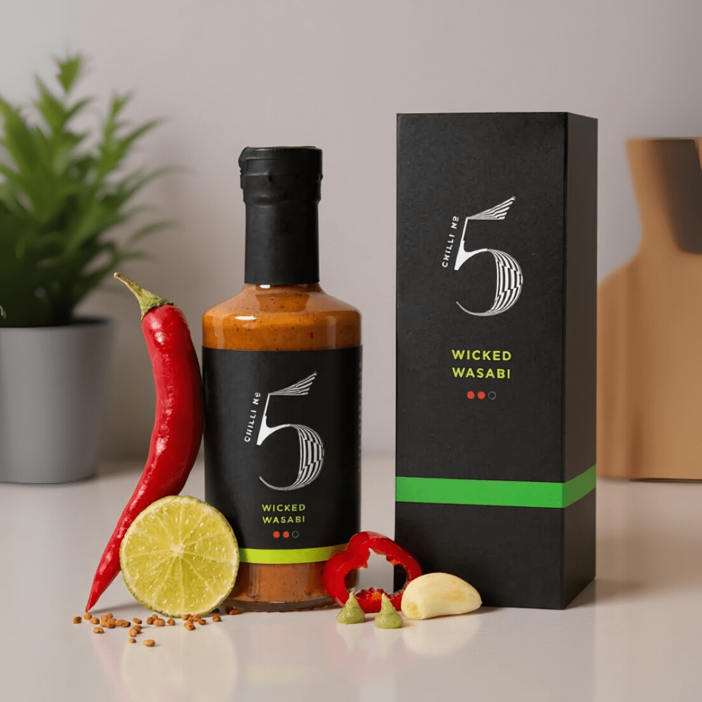 Wasabi Hot Sauce Pouch 100g