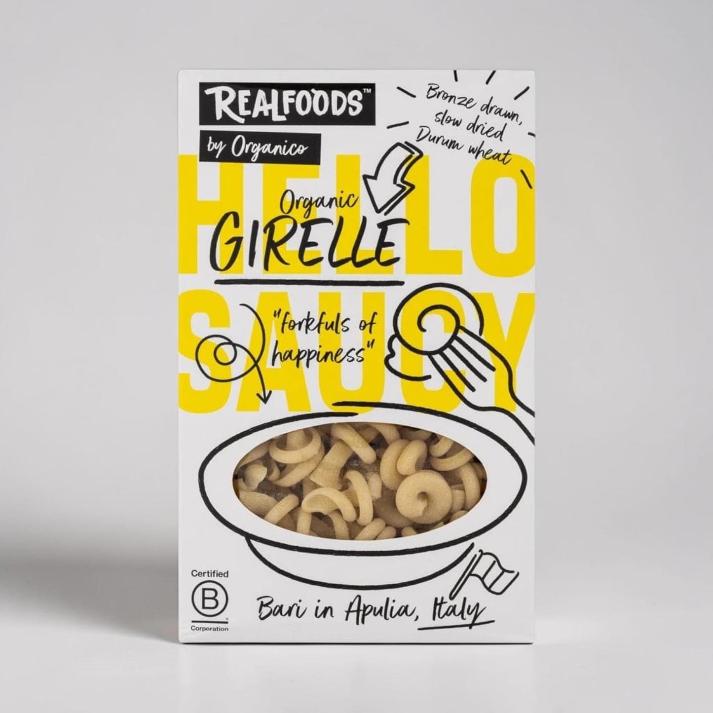 Organic Girelle Pasta 500g by Realfoods