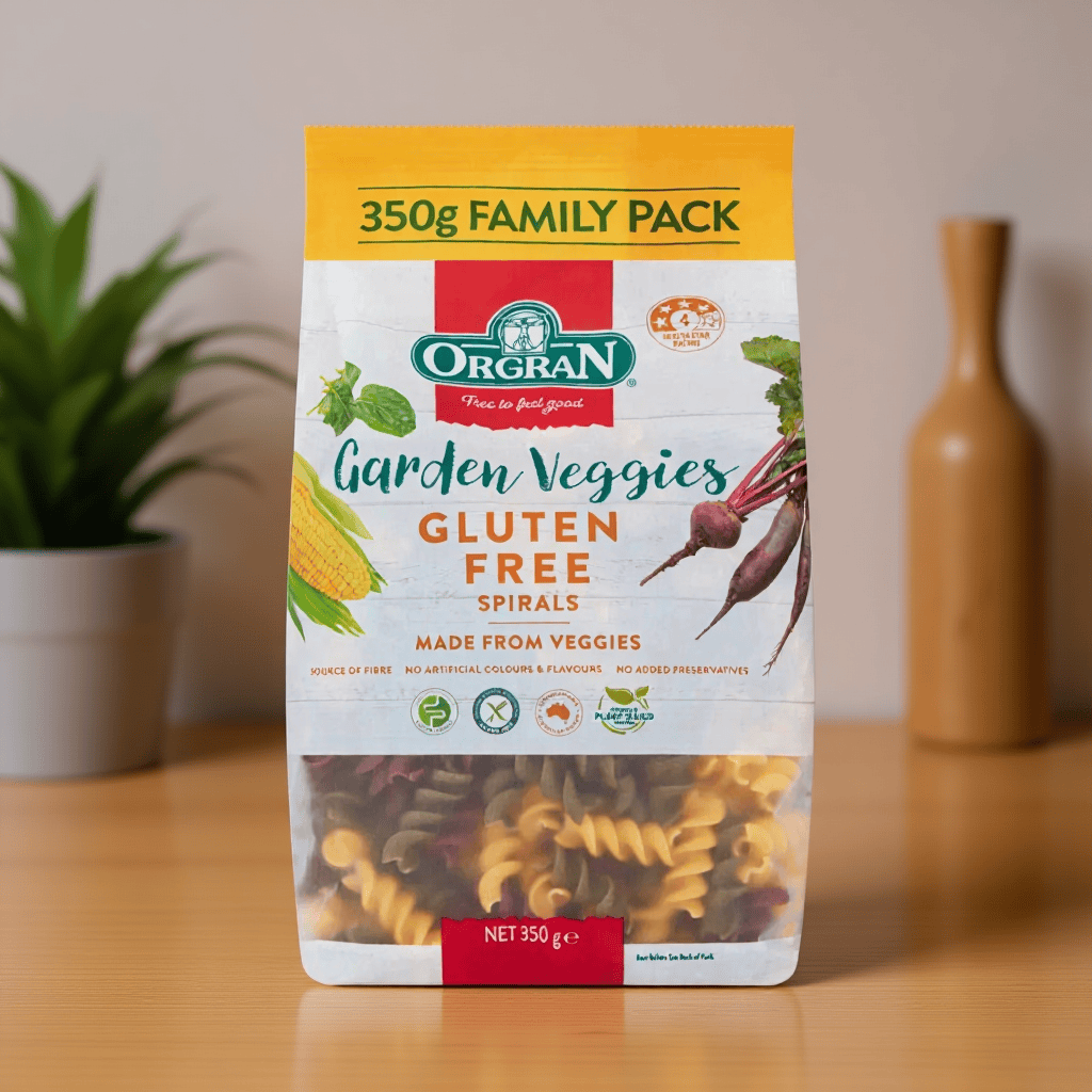 Garden Veggies Spirals 350g