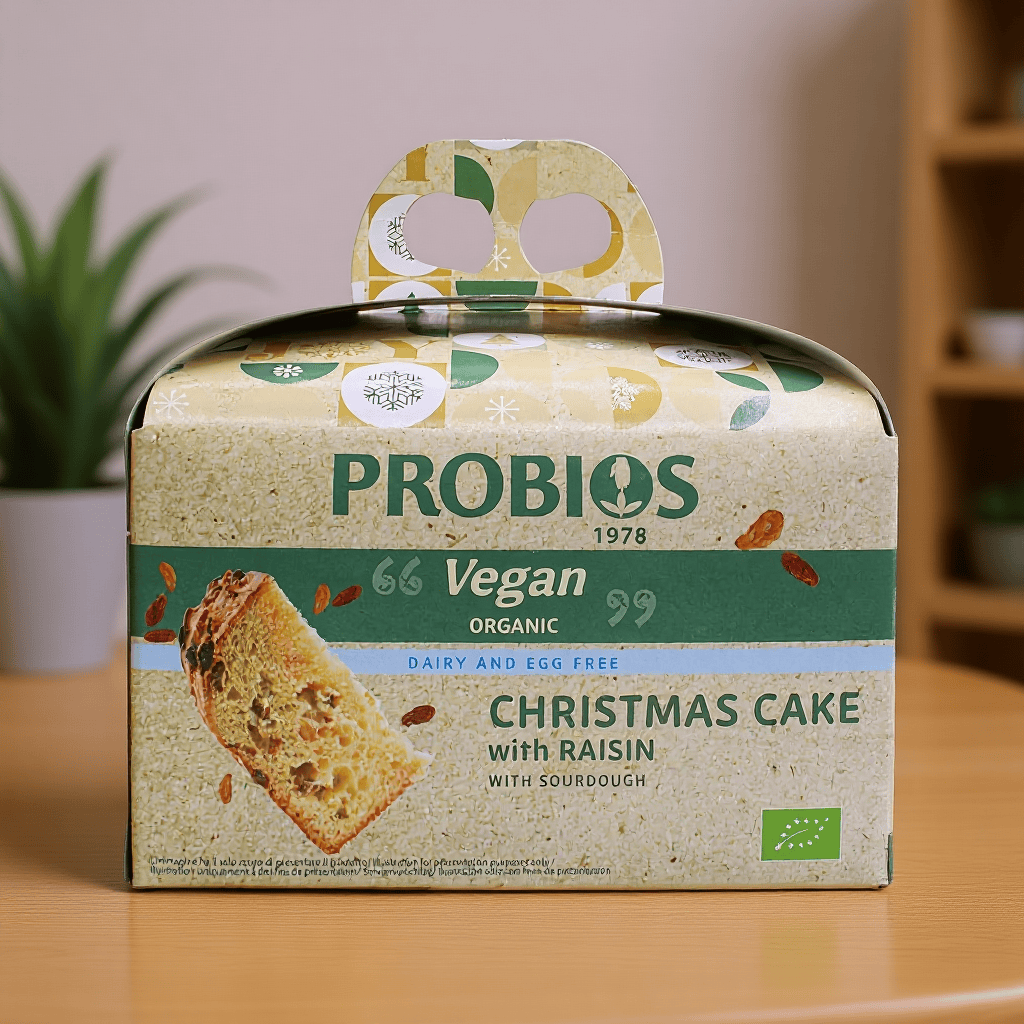 Organic Panettone with Raisin 300g