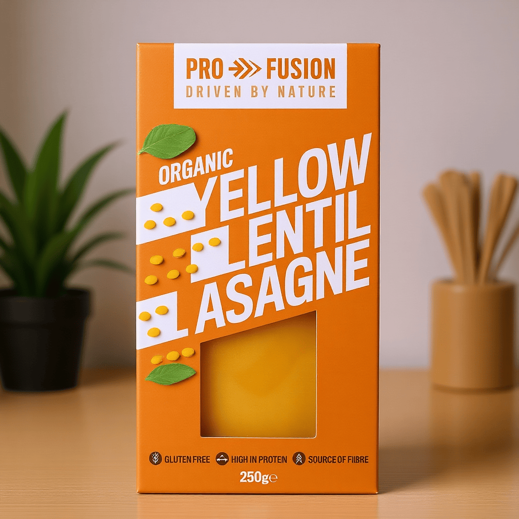 Organic Yellow Lentil Lasagne Sheet 250g