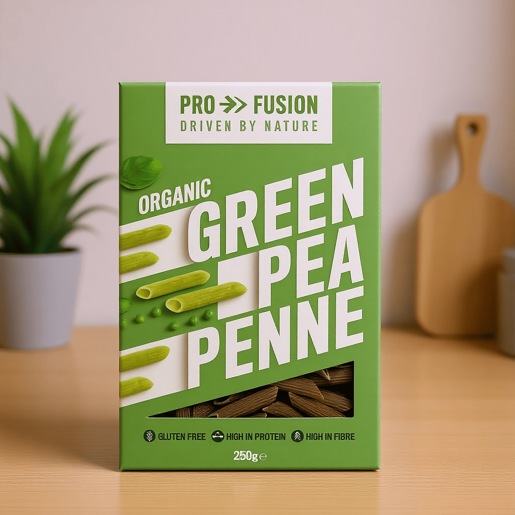 Organic Green Pea Penne 250g