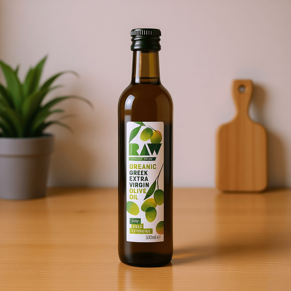 Raw Vibrant Living Greek Extra Virgin Olive Oil 500g
