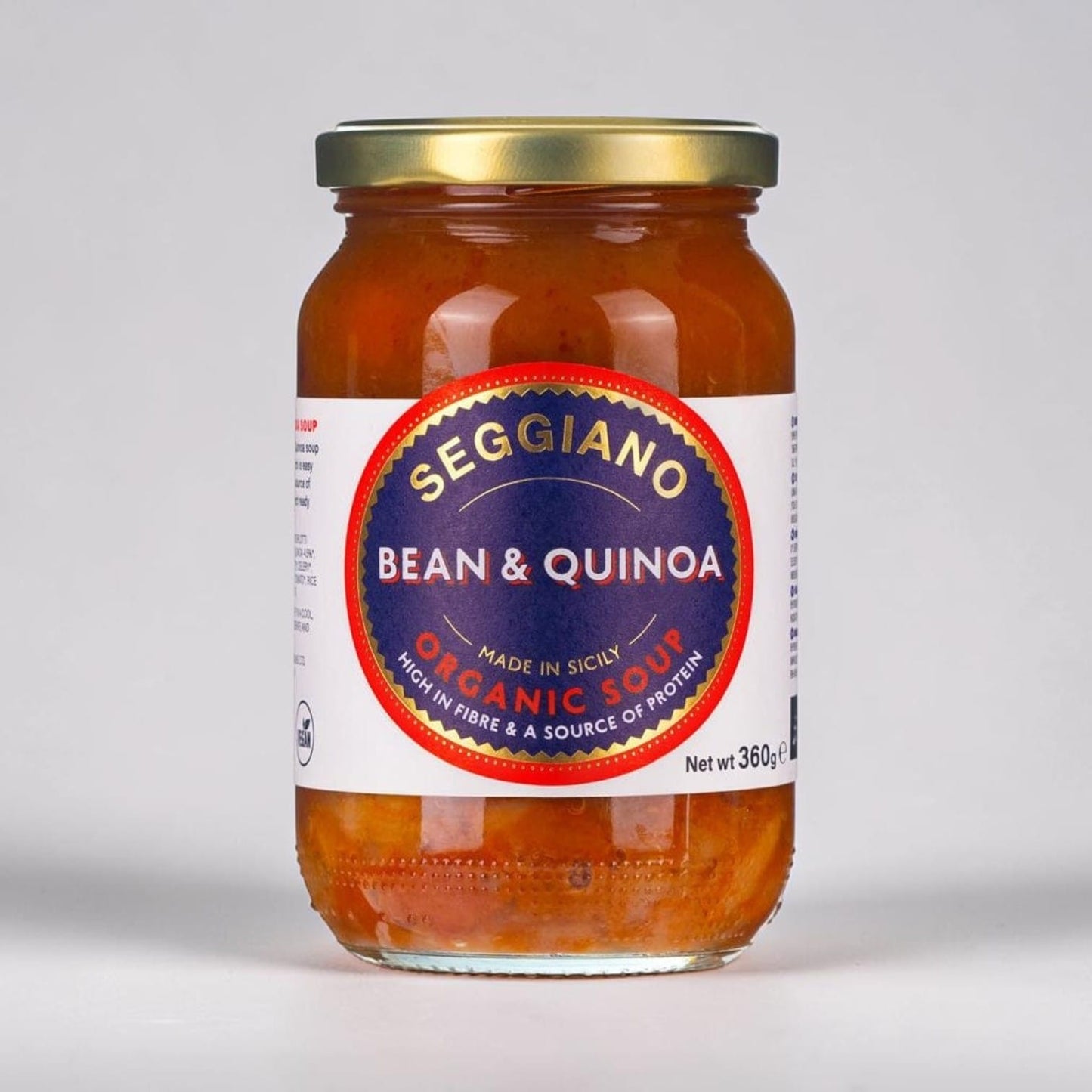 Organic Bean & Quinoa Soup by Seggiano