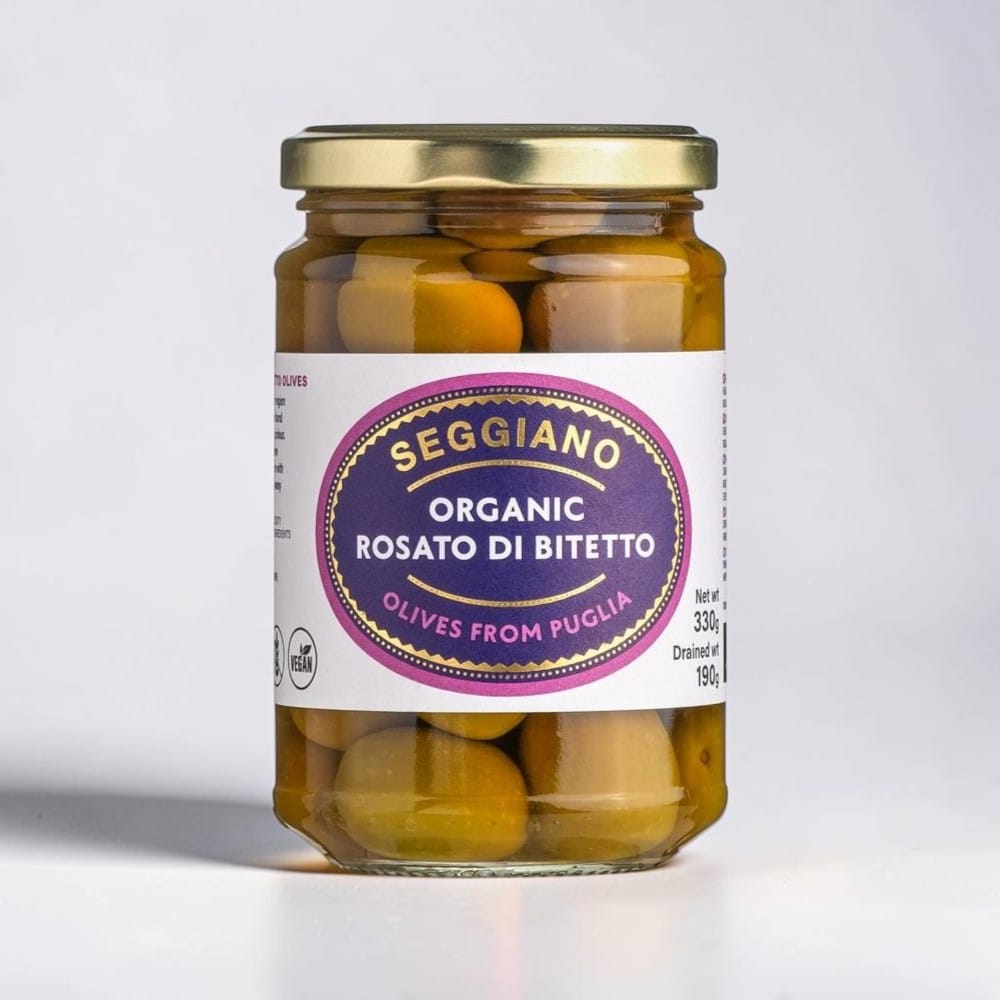 Organic Rosate di Bitteto Olives