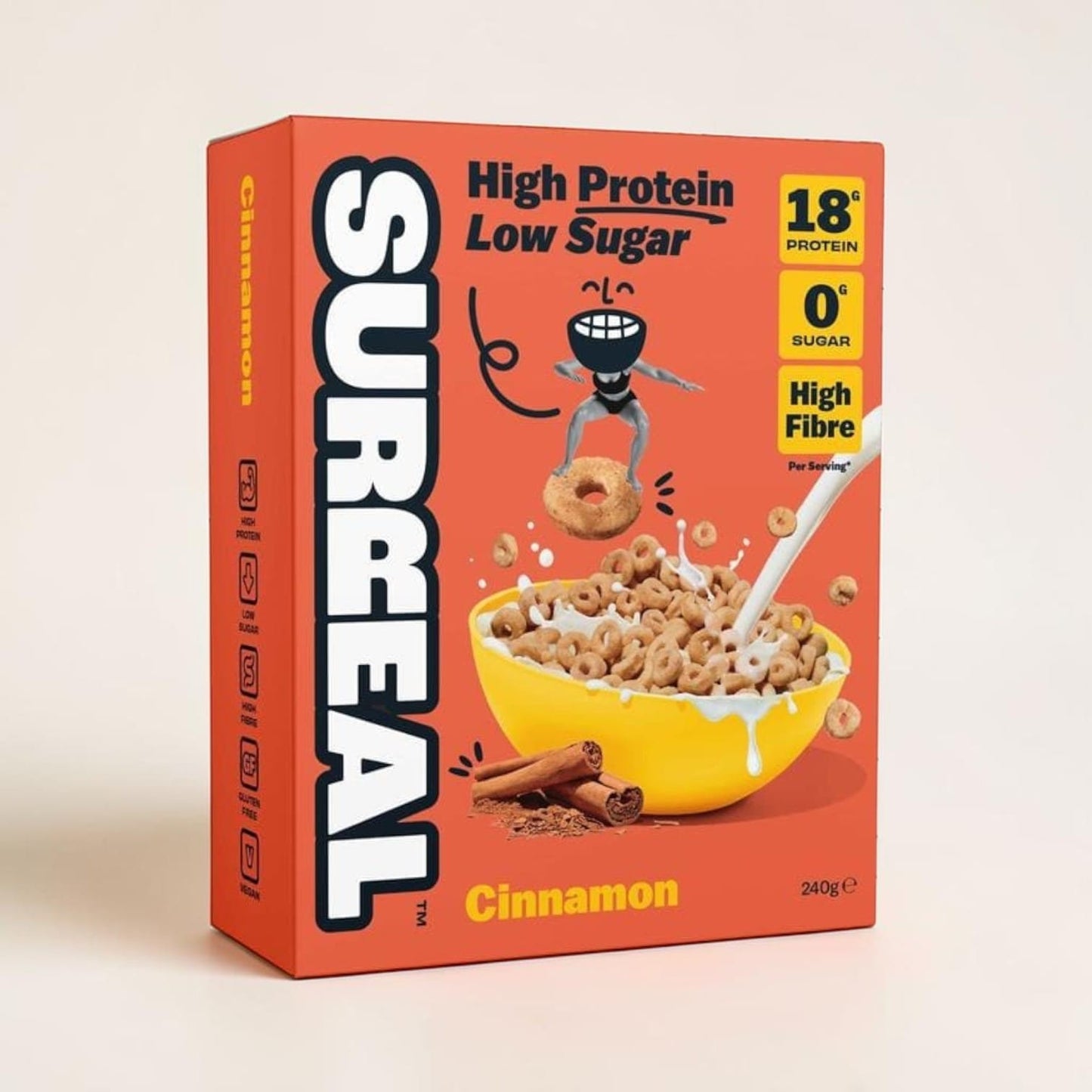 Surreal Cereal Peanut Butter Flavour 240g by SURREAL