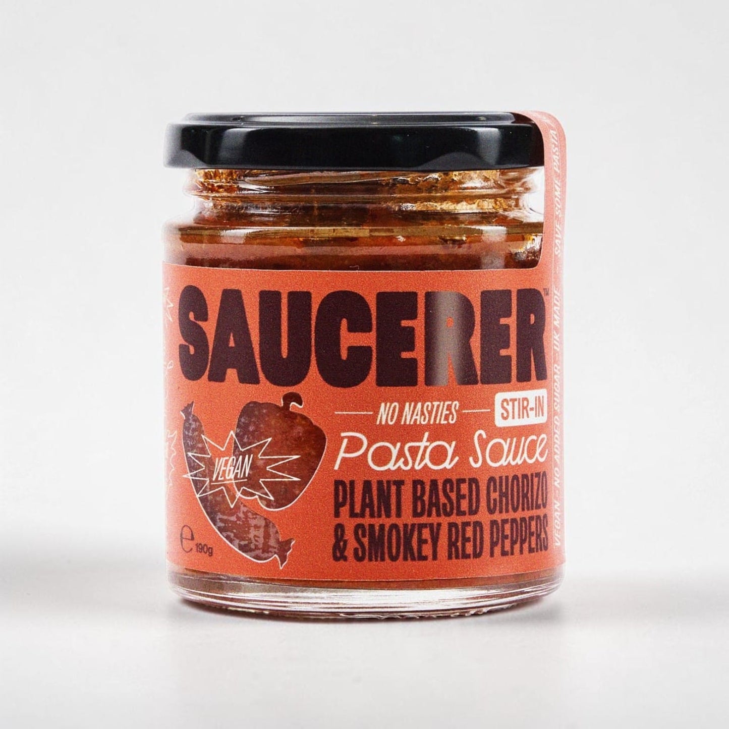 Plant Based Chorizo & Red Peppers Pasta Sauce 190g