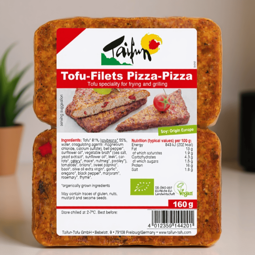 Tofu Fillets - Pizza 160g