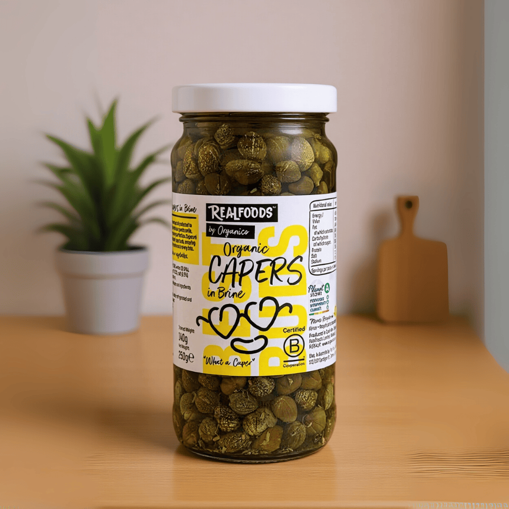 Organic Capers 250g