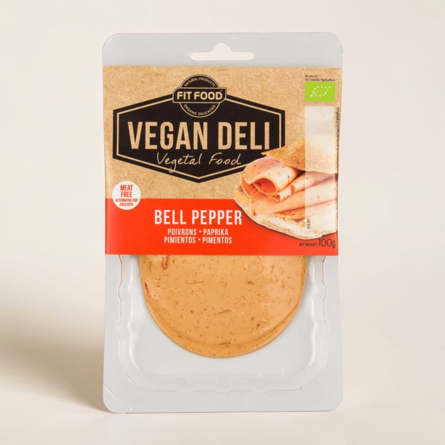 Organic Bell Pepper Slices 100g by Vegan Deli