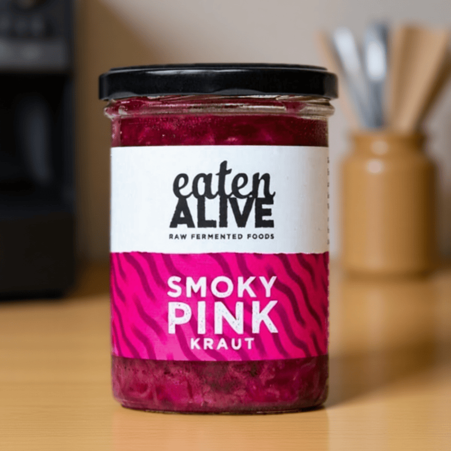 Smoky Pink Sauerkraut 375g