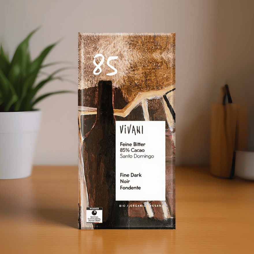 Dark Chocolate 85% Vegan Organic 100g