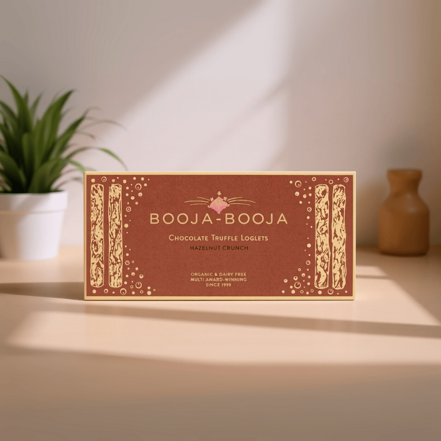Hazelnut Crunch Chocolate Truffle Loglets 115g